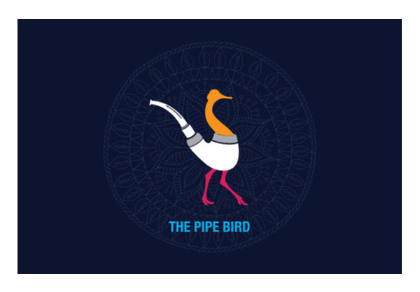 THE PIPE BIRD Wall Art