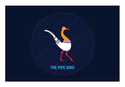 THE PIPE BIRD Wall Art