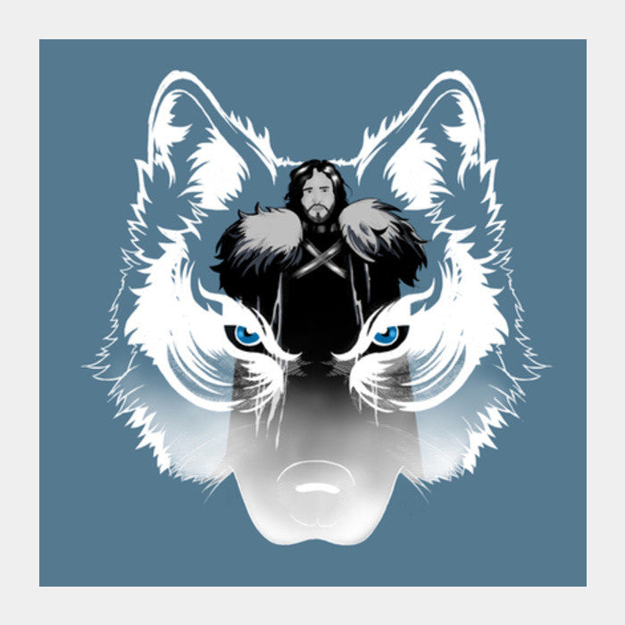 Jon Snow Square Art Prints