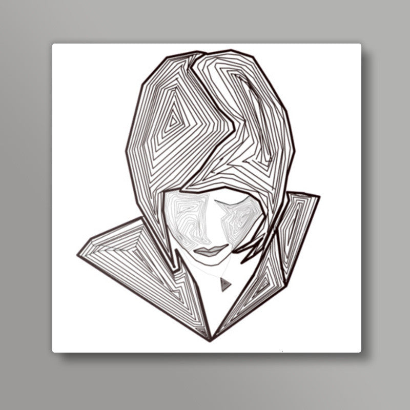 HER Square Art Prints