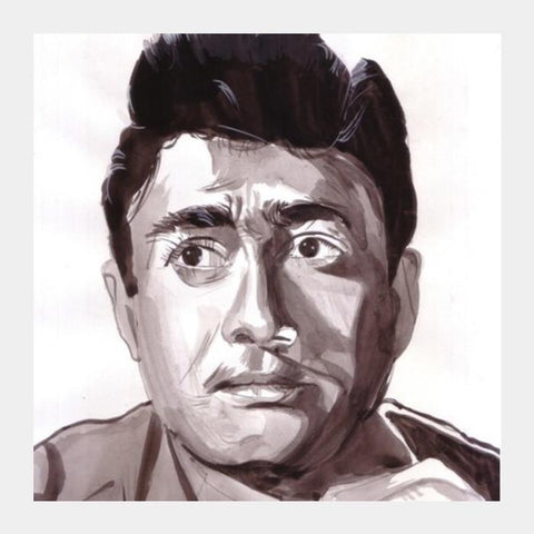 PosterGully Specials, Dev Anand was a dreamer Square Art Prints