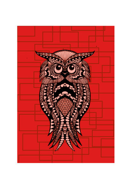 Ernie the wise old owl Wall Art