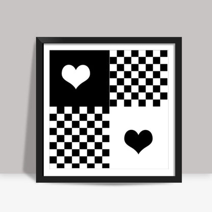 Black & White Square Art Prints