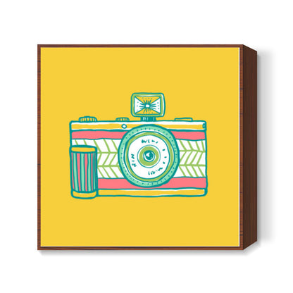 Camera Square Art Prints