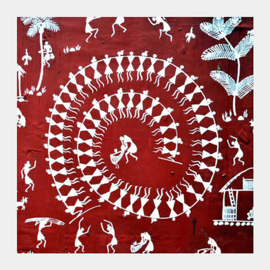 warli Square Art Prints