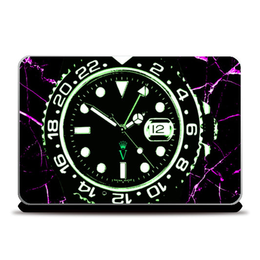 Lumious Time Laptop Skins