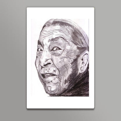 Your heart decides your age, seems to say Zohra Sehgal Wall Art