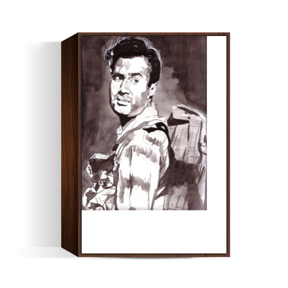 Superstar Dev Anand gracefully accepted all that life brought his way Wall Art