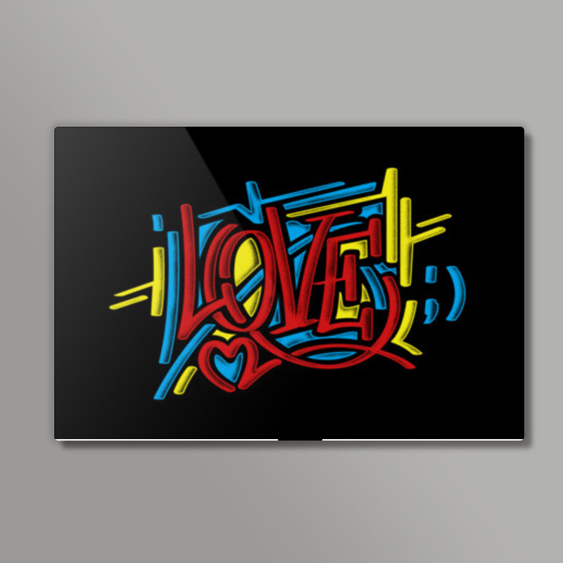 love graffiti Wall Art