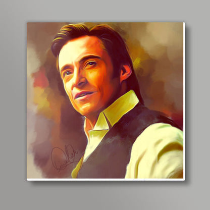 Hugh Jackman Square Art Prints