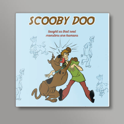 Scooby Doo Square Art Prints