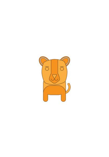 PosterGully Specials, Orange doggy Wall Art