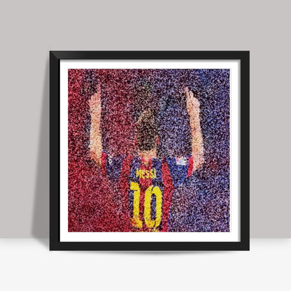 Messi Square Art Prints