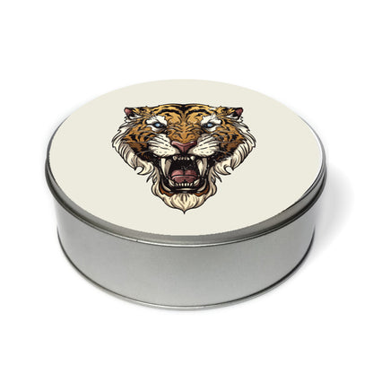 Saber Toothed Tiger Tin Can