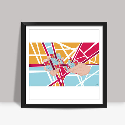 Cardistry Square Art Prints