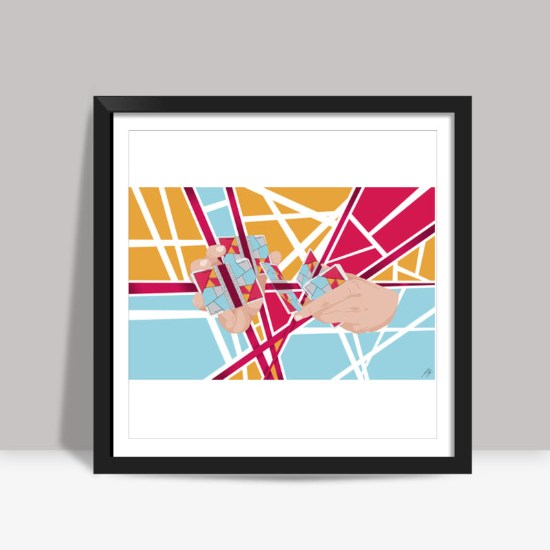 Cardistry Square Art Prints