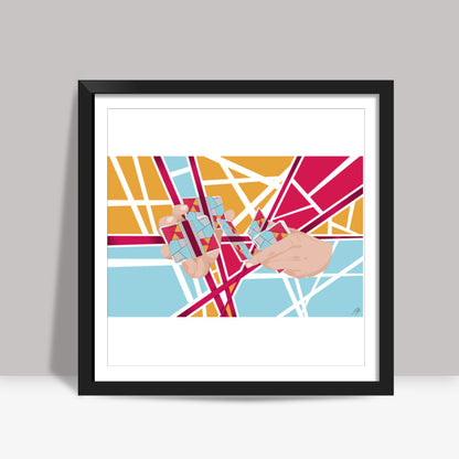Cardistry Square Art Prints