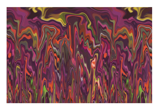 Colorful Abstract Psychedelic Art Print Background Art PosterGully Specials
