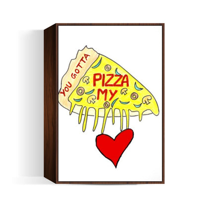 Pizza Love Wall Art