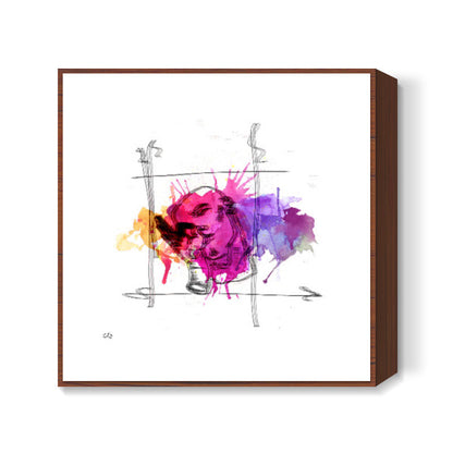 Blur Bliss Wall Art Poster Square Art Prints
