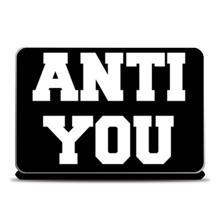 Anti You - Blue Stahli Laptop Skins