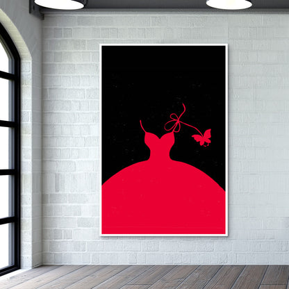 RED DRESS Wall Art