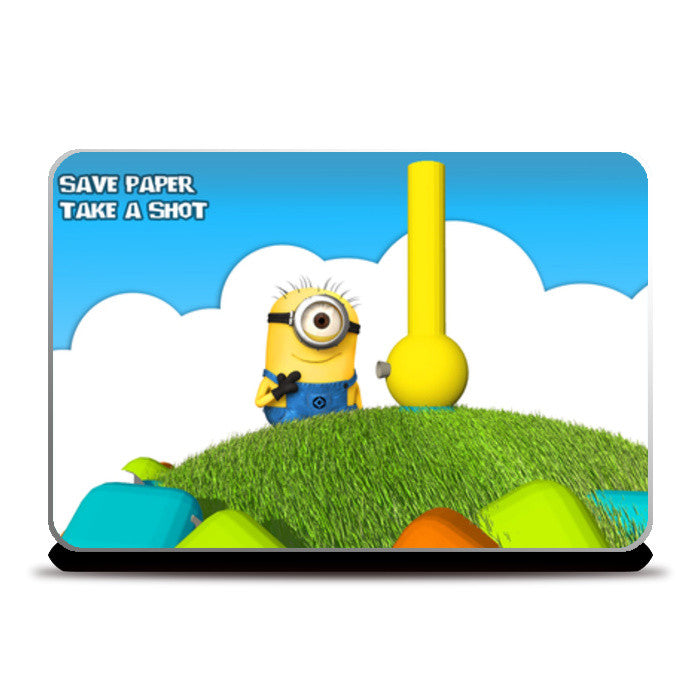 Laptop Skins, minion stoned Laptop Skins