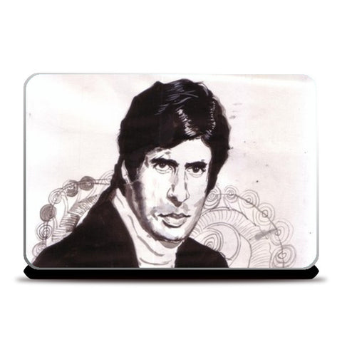 Laptop Skins, Superstar Amitabh Bachchan is an angry young man Laptop Skins