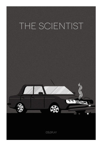 The Scientist Coldplay Poster Wall Art