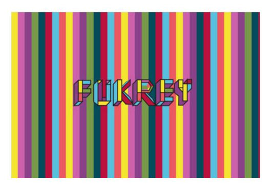 PosterGully Specials, FUKREY! Wall Art