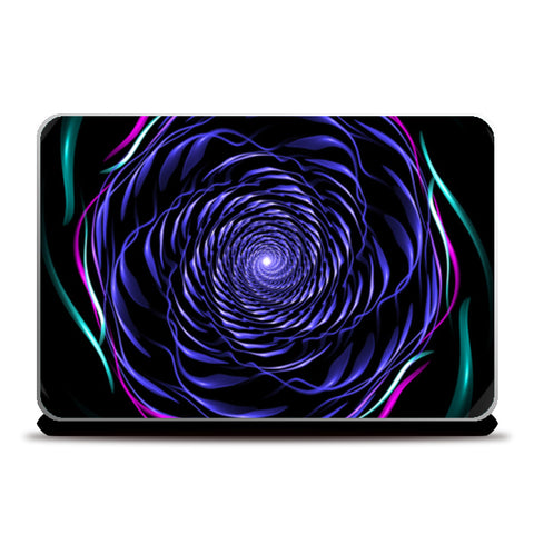 Psychedelic whirl Laptop Skins
