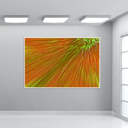 Grass in Fire Wall Art