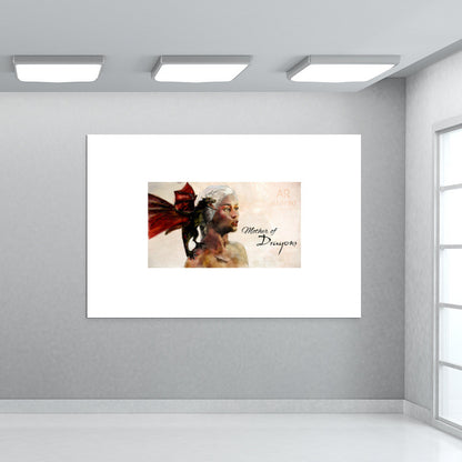 Daenerys Targeryn, Mother of Dragons Wall Art