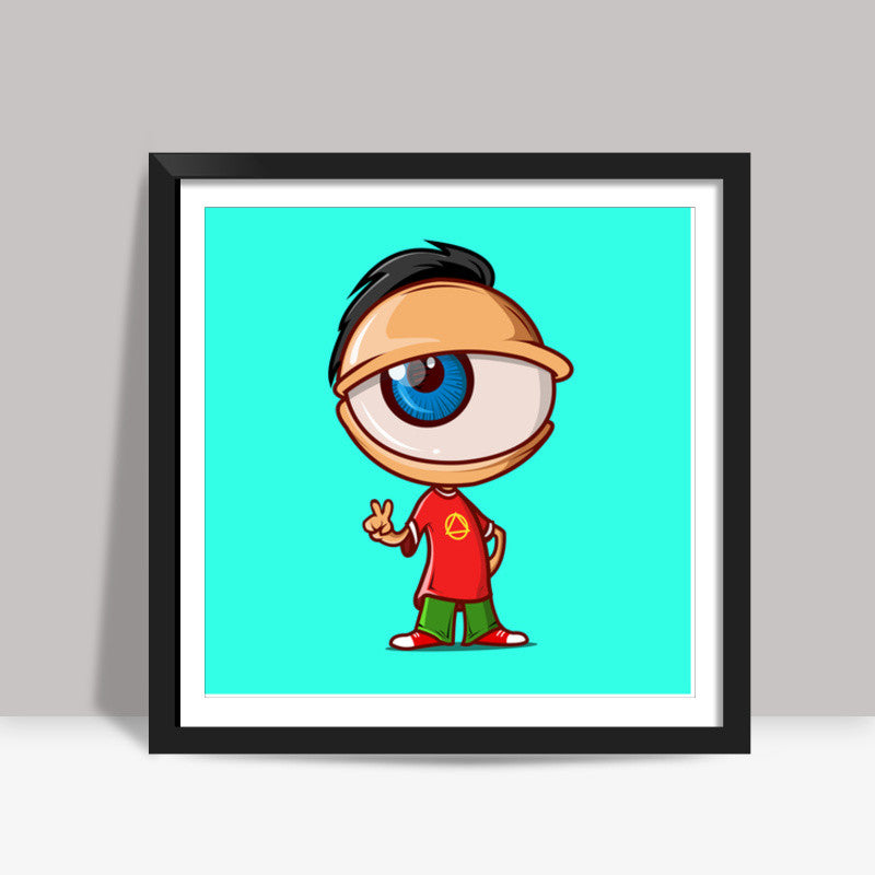 Eye C Square Art Prints