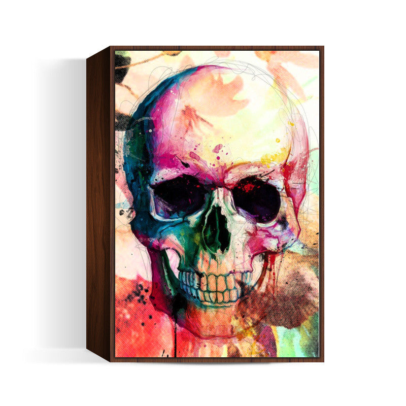 Floral Skull Wall Art