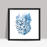 Game Of Thrones | Winter is Coming | Wolf Square Art Prints