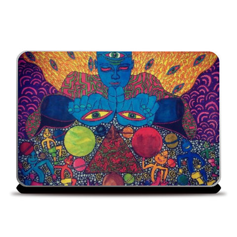 Laptop Skins, Illuminati | Spiritual Psycho Laptop Skin | Artsit: Sourabh Halder, - PosterGully