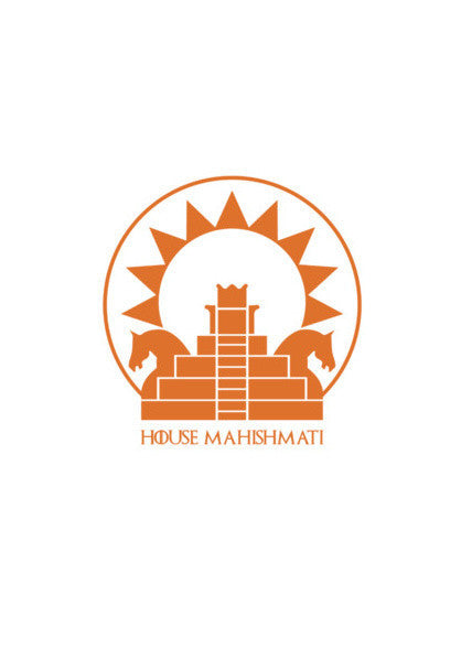 Bahubali, House Mahishmati Art PosterGully Specials