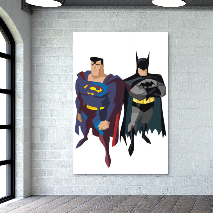 Batman V Superman Wall Art