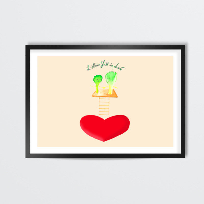 Valentine Special- Lettuce Love Wall Art