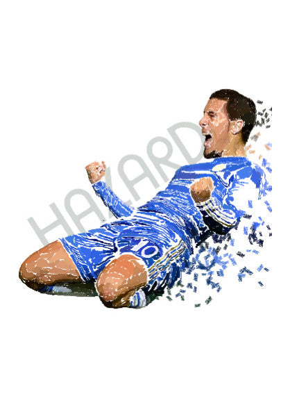 Wall Art, Eden Hazard Chelsea Wall Art