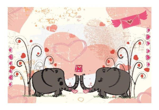 PosterGully Specials, Elephanto Wall Art