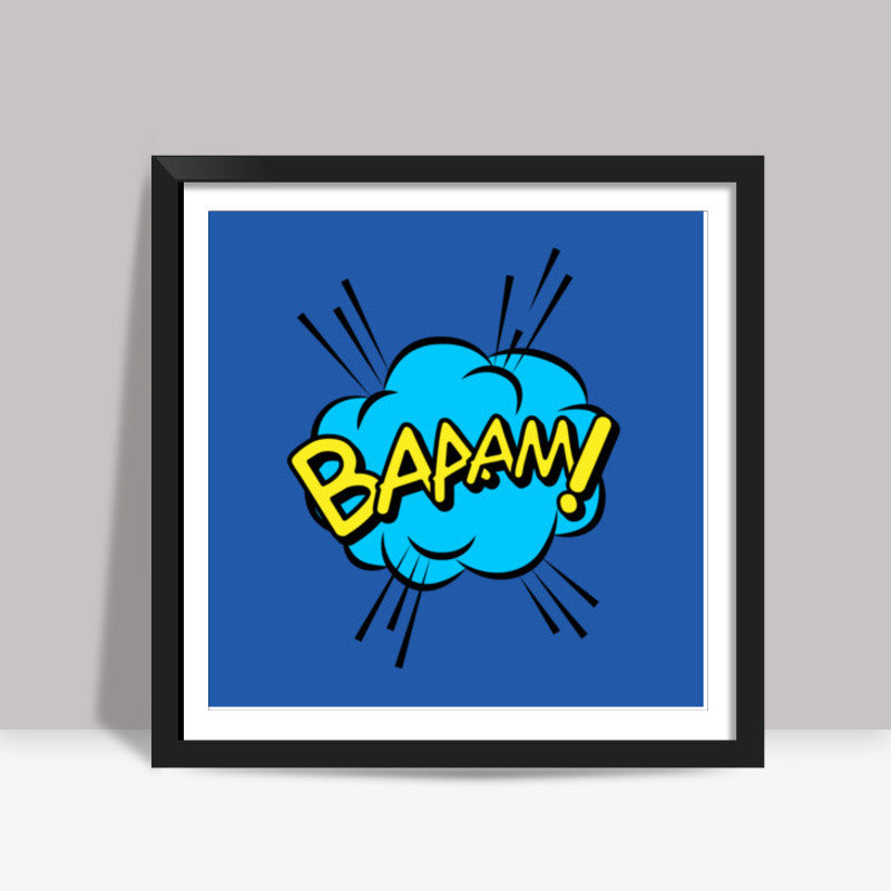 Comic Square Art Prints