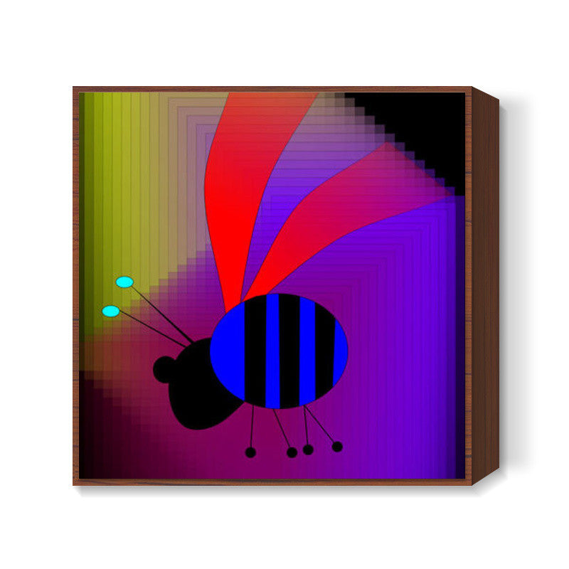 Beeee Square Art Prints