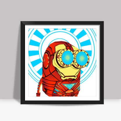 Minion in as ironman Square Art | Pradeep chauhan