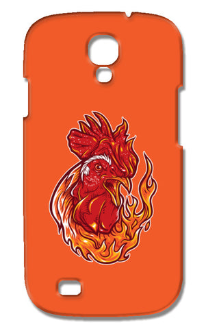 Rooster On Fire Samsung Galaxy S4 Cases