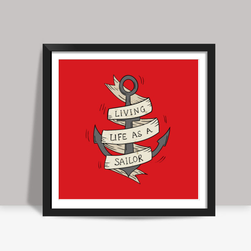 Sailor Square Art Prints