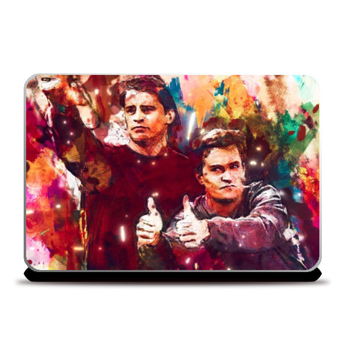 Laptop Skins, Joey and Chandler Laptop Skin | Malvika Asher, - PosterGully