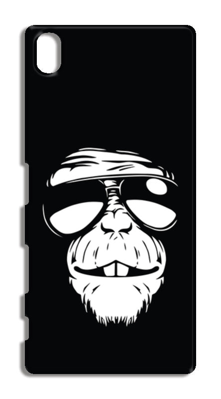 Monkey Glasses Sony Xperia Z5 Cases