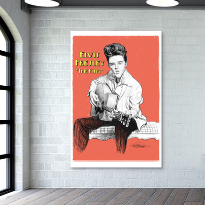 Elvis The King Wall Art